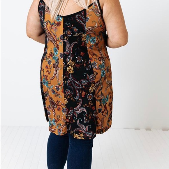 Floral shift tunic - Picture 2 of 2